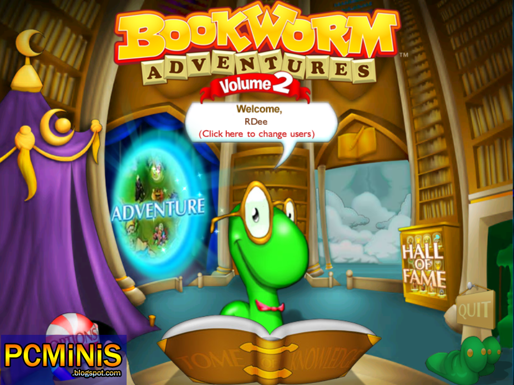 free online bookworm game to play